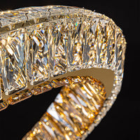 KAISER Ring Chandelier by Lampadom - scale reference