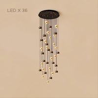 KARA Cascade Light by Lampadom - detail view