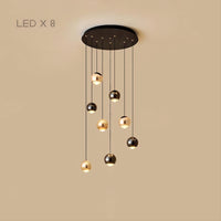 KARA Cascade Light by Lampadom - close-up
