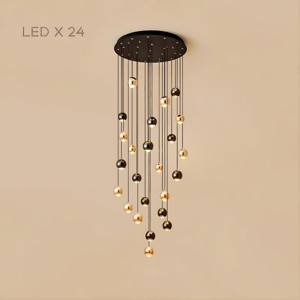 KARA Cascade Light by Lampadom - angle view