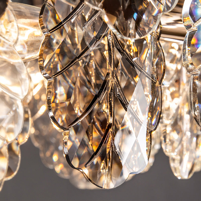 KARELLA Linear Chandelier by Lampadom - side view