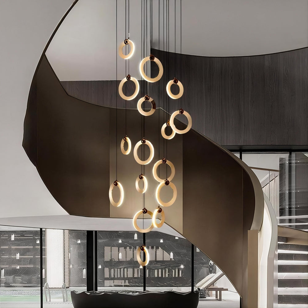 KARI Cascade Light by Lampadom - angle view