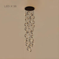 KARI Cascade Light by Lampadom - side view