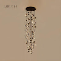 KARI Cascade Light by Lampadom - scale reference