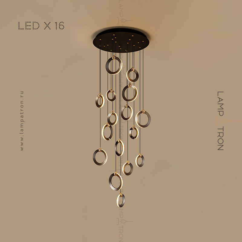 KARI Cascade Light by Lampadom - detail view