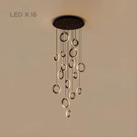 KARI Cascade Light by Lampadom - side view