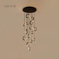 KARI Cascade Light by Lampadom - close-up