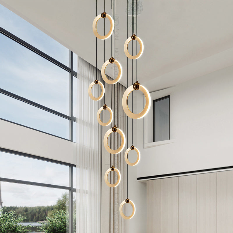 KARI Cascade Light by Lampadom - top view