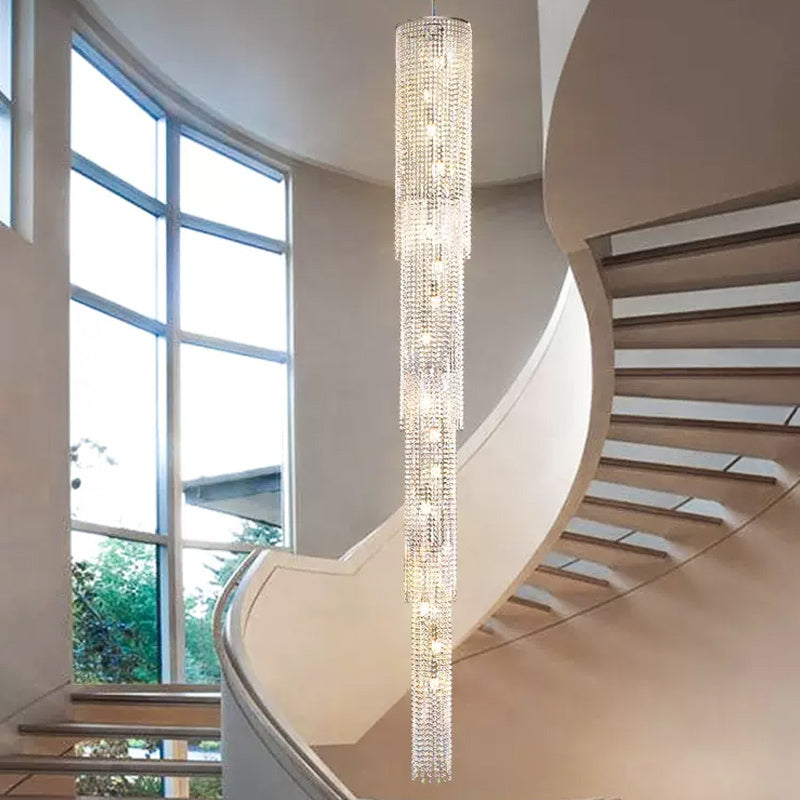 KASKAD Chandelier by Lampadom - top view