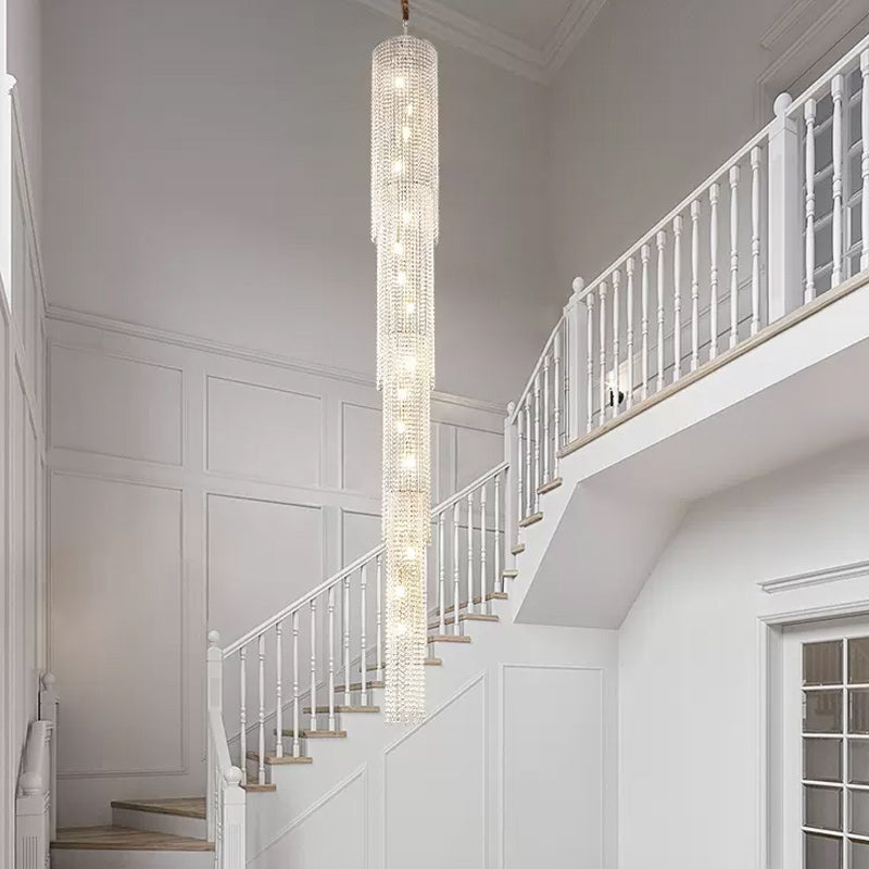 KASKAD Chandelier by Lampadom - scale reference