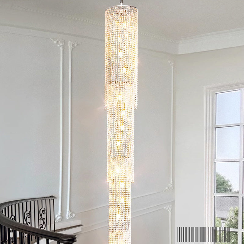 KASKAD Chandelier by Lampadom - top view