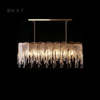 SPRING B Linear Chandelier