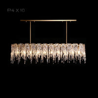 SPRING B Linear Chandelier