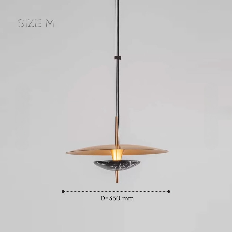 MATTS MARBLE Pendant by Lampadom - close-up