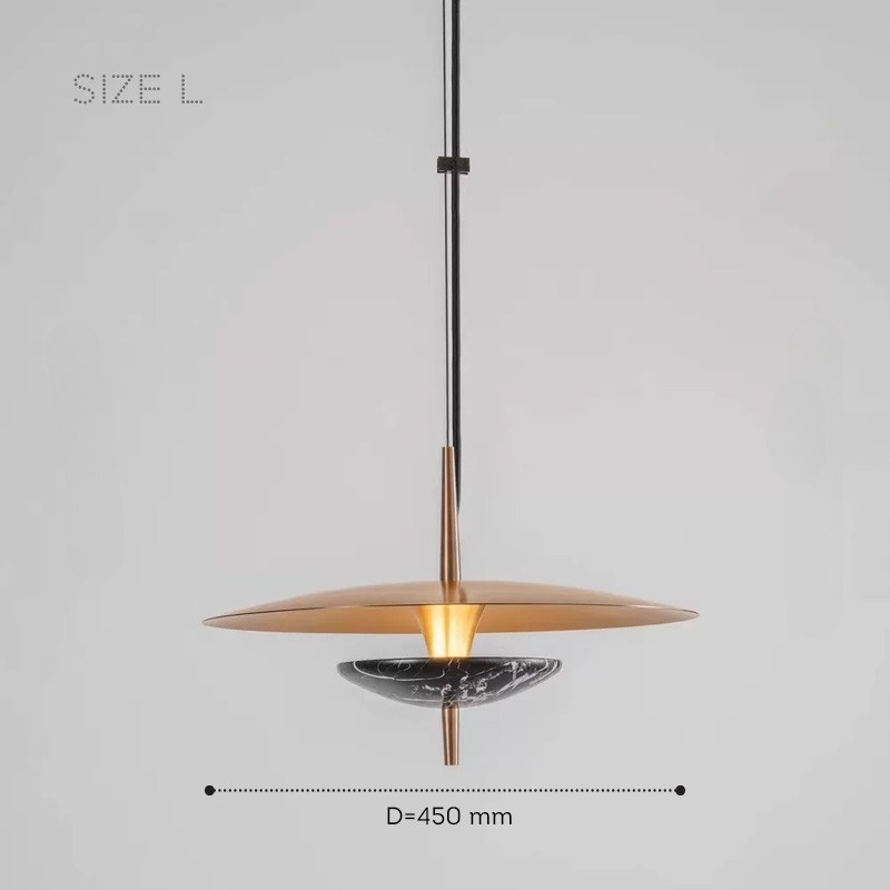 MATTS MARBLE Pendant by Lampadom - top view