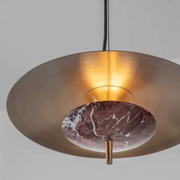 MATTS MARBLE Pendant by Lampadom - side view