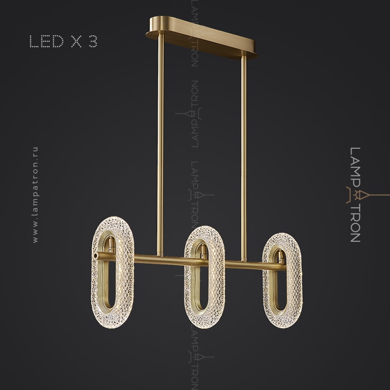 KEZIA B Linear Chandelier