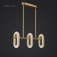 KEZIA B Linear Chandelier