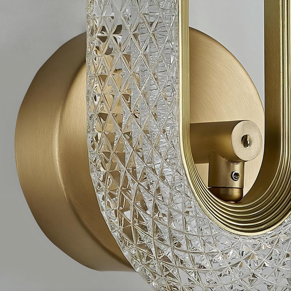 KEZIA B Wall Light by Lampadom - top view