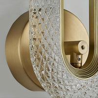KEZIA B Wall Light by Lampadom - top view