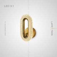 KEZIA B Wall Light by Lampadom - angle view