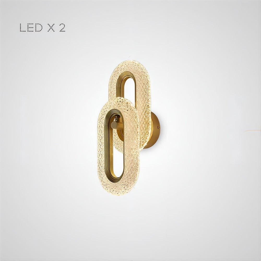 KEZIA B Wall Light by Lampadom - top view