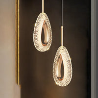 KEZIA C DUO Cascade Light by Lampadom - side view