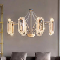 KEZIA Chandelier by Lampadom - side view