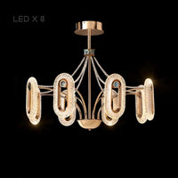 KEZIA Chandelier by Lampadom - close-up