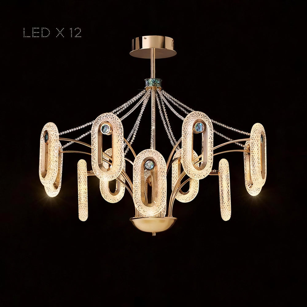 KEZIA Chandelier by Lampadom - detail view