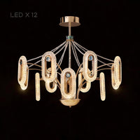 KEZIA Chandelier by Lampadom - detail view