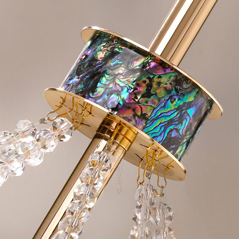 KEZIA Chandelier by Lampadom - angle view