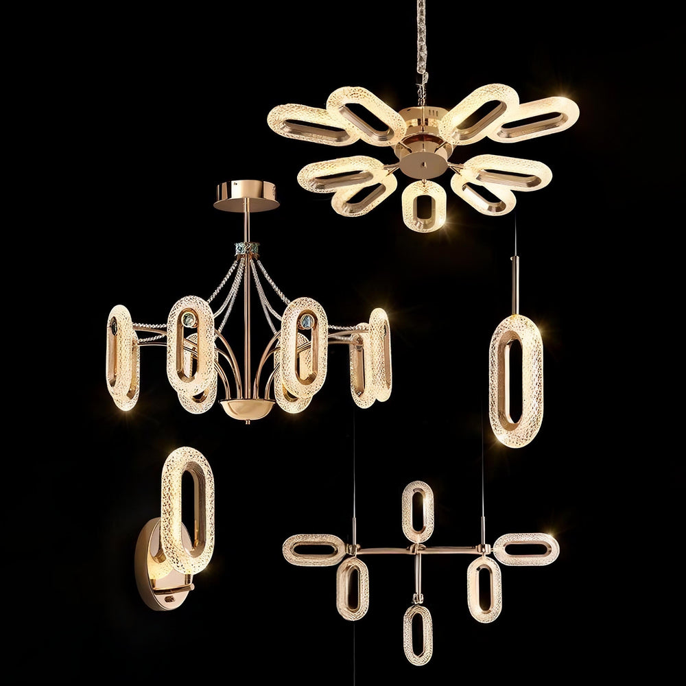 KEZIA Chandelier by Lampadom - ambient shot