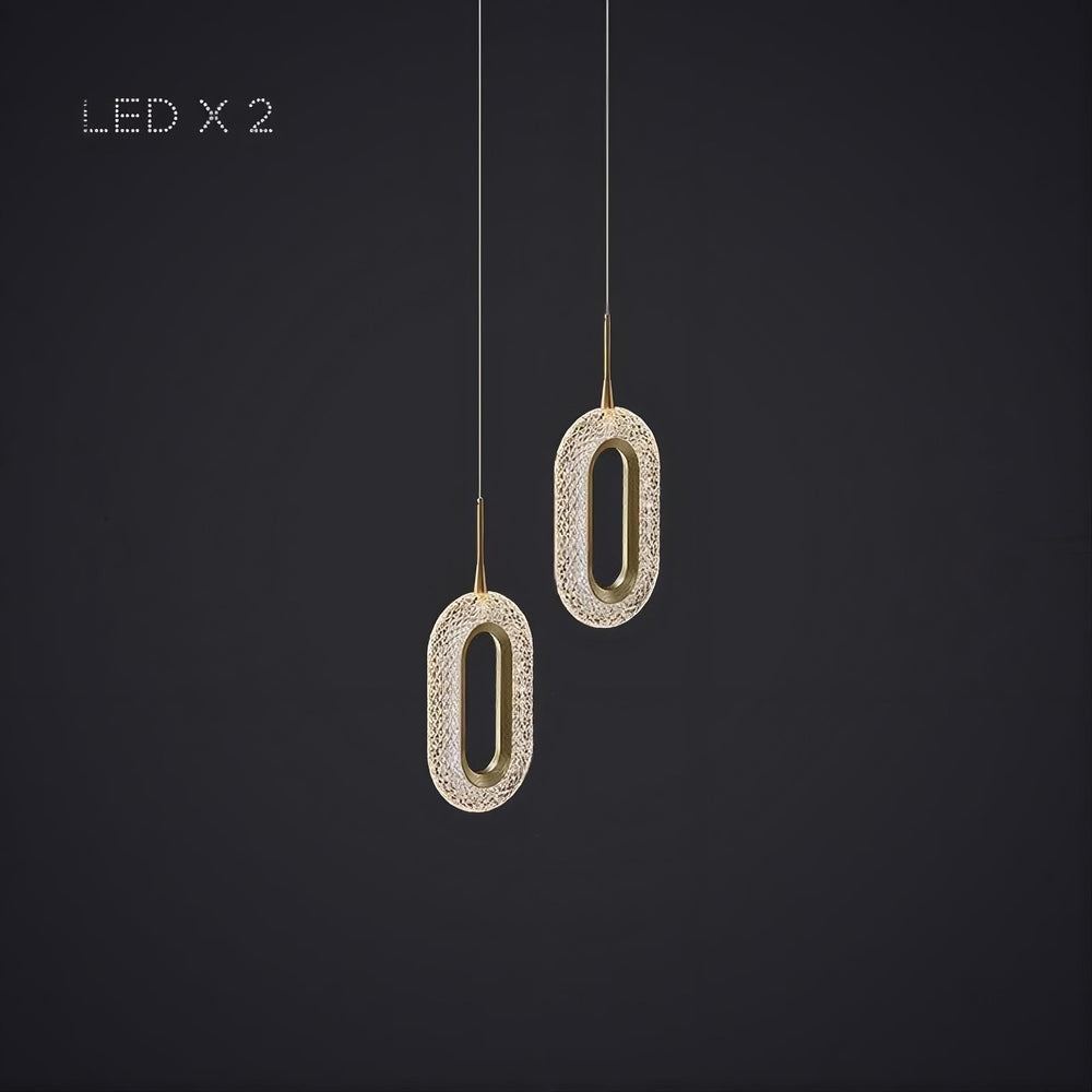 KEZIA COMBO Cascade lighting fixtures by Lampadom - ambient shot