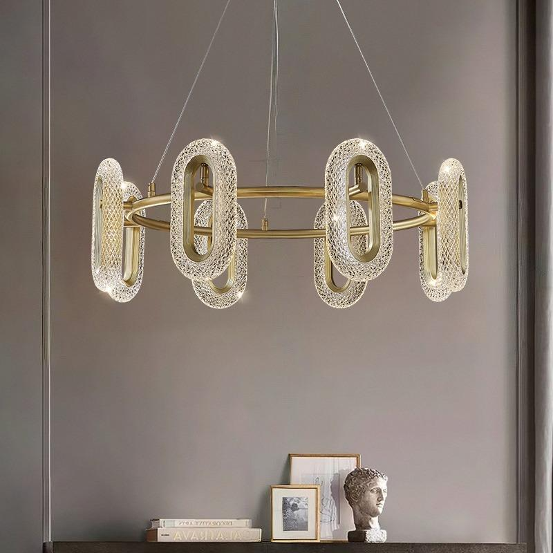 KEZIA Z Ring Chandelier by Lampadom - detail view