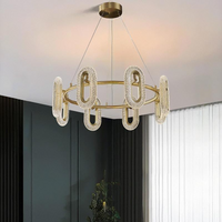 KEZIA Z Ring Chandelier by Lampadom - side view