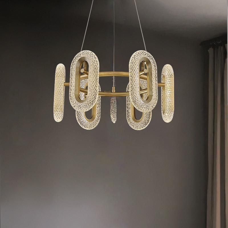 KEZIA Z Ring Chandelier by Lampadom - ambient shot