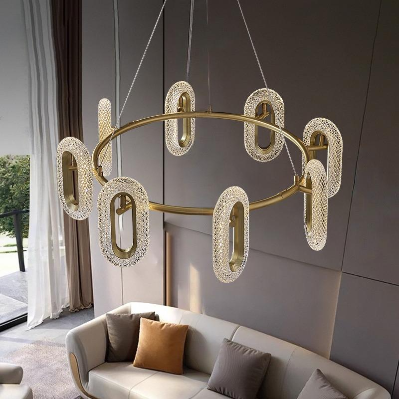 KEZIA Z Ring Chandelier by Lampadom - scale reference
