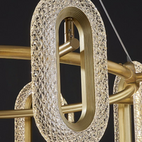 KEZIA Z Ring Chandelier by Lampadom - angle view