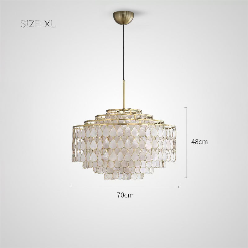 KINGSLEY Chandelier Chandelier in Brass by Lampadom - view 31