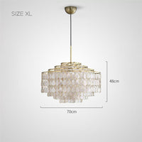 KINGSLEY Chandelier Chandelier in Brass by Lampadom - view 31