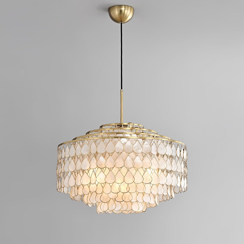 KINGSLEY Chandelier Chandelier in Brass by Lampadom - view 31