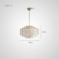 KINGSLEY Chandelier Chandelier in Brass by Lampadom - view 31
