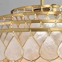 KINGSLEY Chandelier Chandelier in Brass by Lampadom - view 31