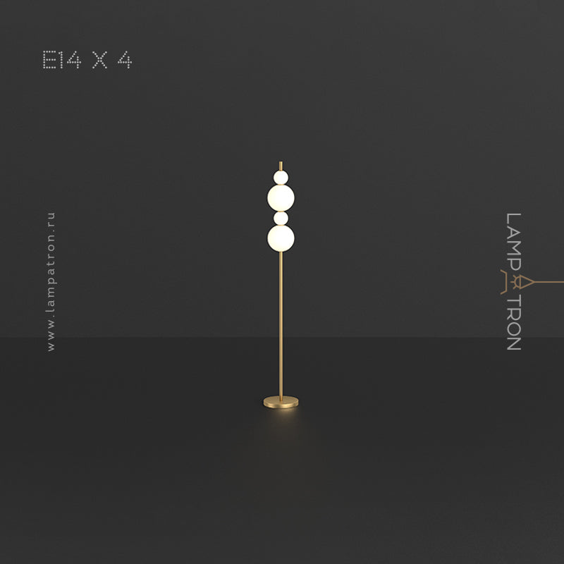 KLABBE Floor Lamp by Lampadom - close-up