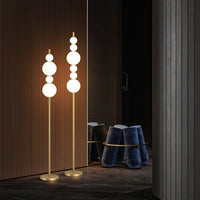 KLABBE Floor Lamp by Lampadom - side view
