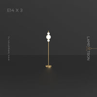 KLABBE Floor Lamp by Lampadom - top view