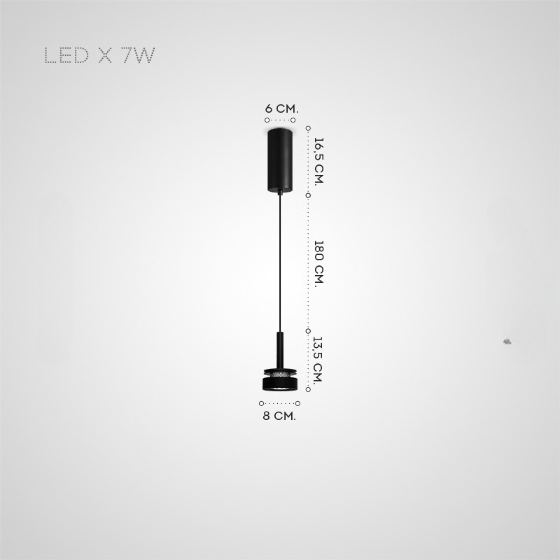 LABAN Pendant by Lampadom - angle view