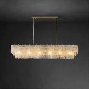 LADY Linear Chandelier by Lampadom