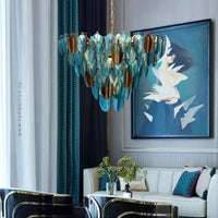 LAIMA B Chandelier by Lampadom - angle view